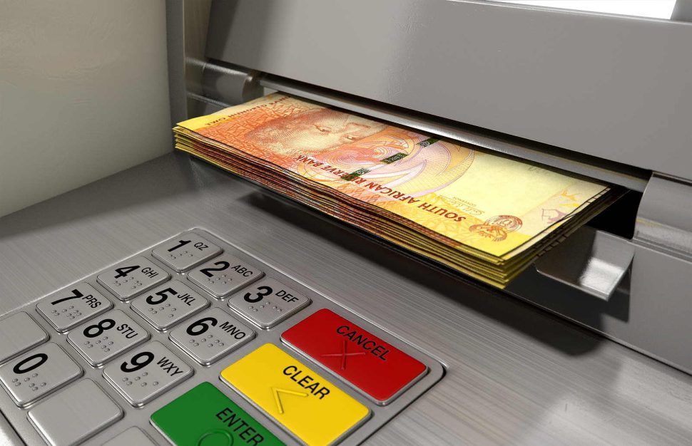 How much South Africans are spending every month