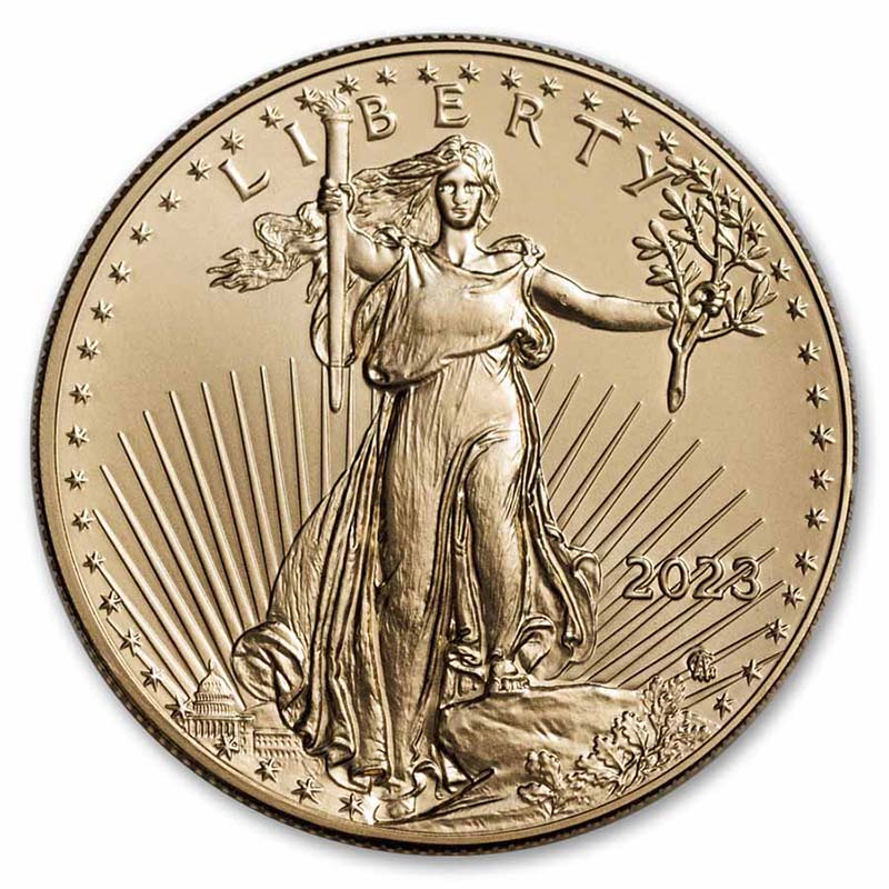 The American Eagle is a popular coin among investors